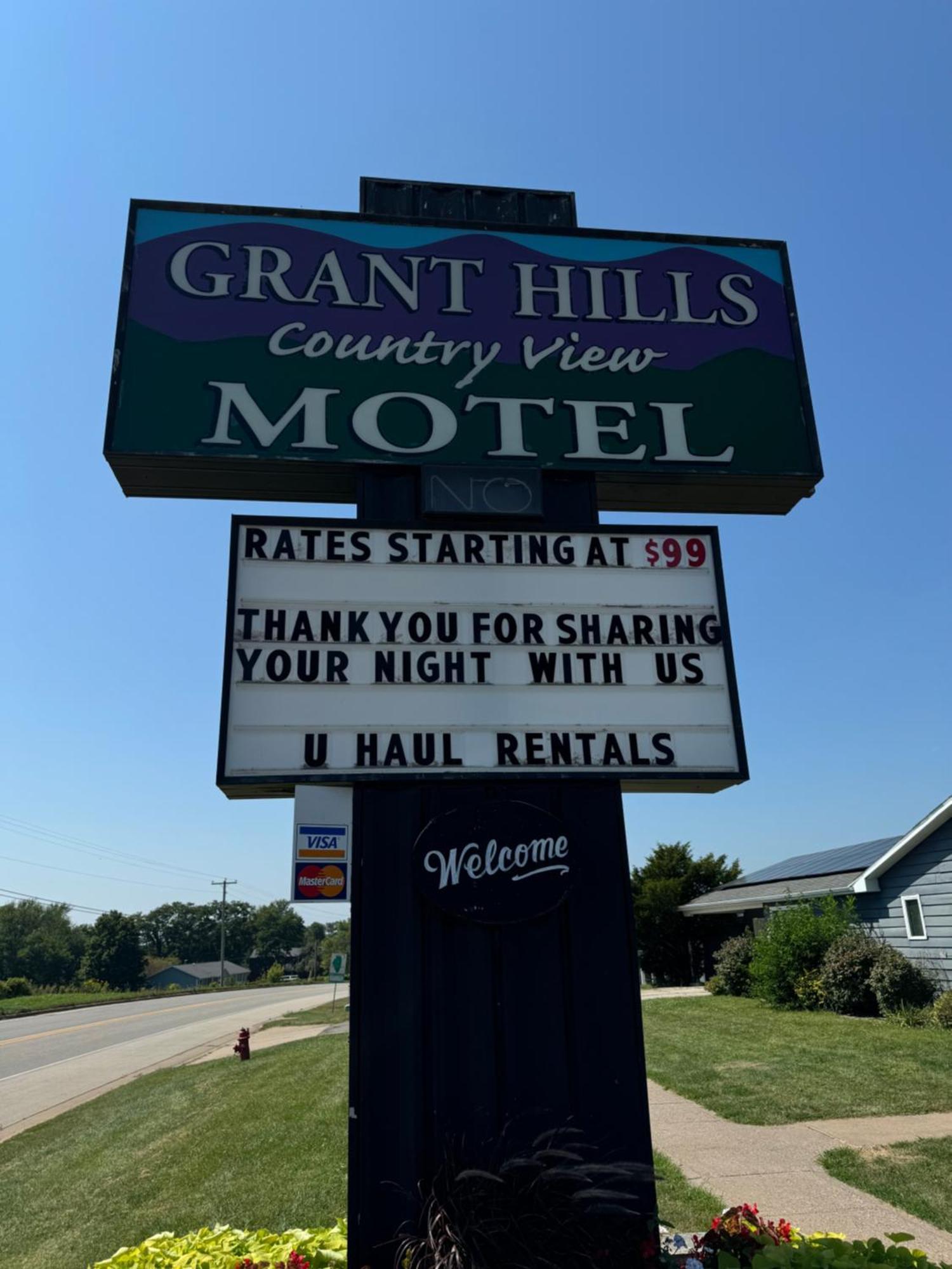 Grant Hills Motel Галена Экстерьер фото